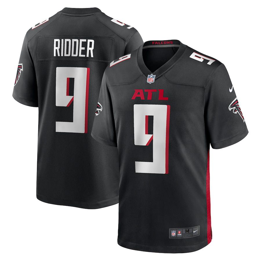 Men Atlanta Falcons #9 Desmond Ridder Nike Black Game Player NFL Jersey